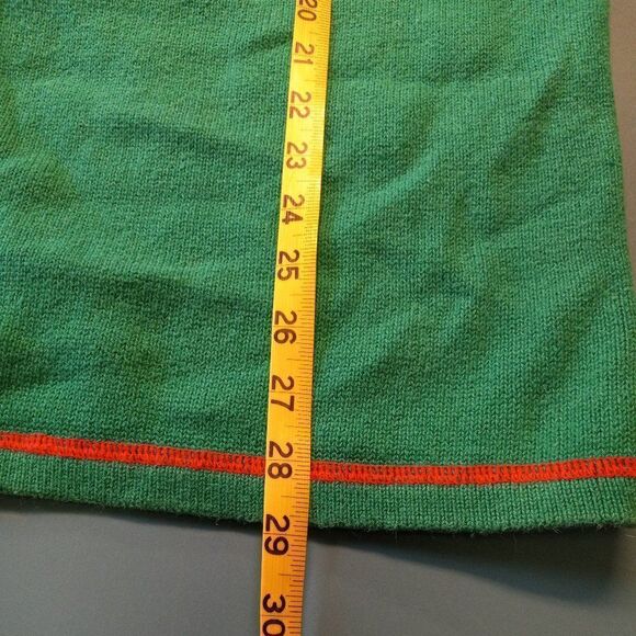 The Quacker Factory Snowman, Christmas Sweater, Granny Chic, Cottage Core - Picture 4 of 7